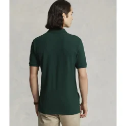 Custom Slim Fit Mesh Polo Shirt