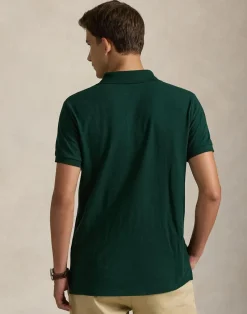 Custom Slim Fit Mesh Polo Shirt