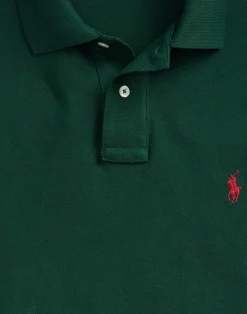 Custom Slim Fit Mesh Polo Shirt