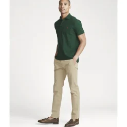 Custom Slim Fit Mesh Polo Shirt