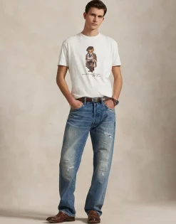 Custom Slim Fit Polo Bear Jersey T-Shirt