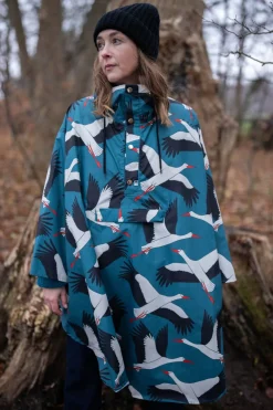 Danebodil Rainponcho Dk Slate BIGSTORK