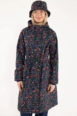 Danelisabeth Raincoat Dk Navy BOTANICAL