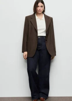 Danila high-waisted wide-leg jeans