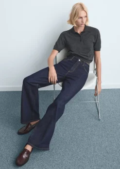 Danila high-waisted wide-leg jeans