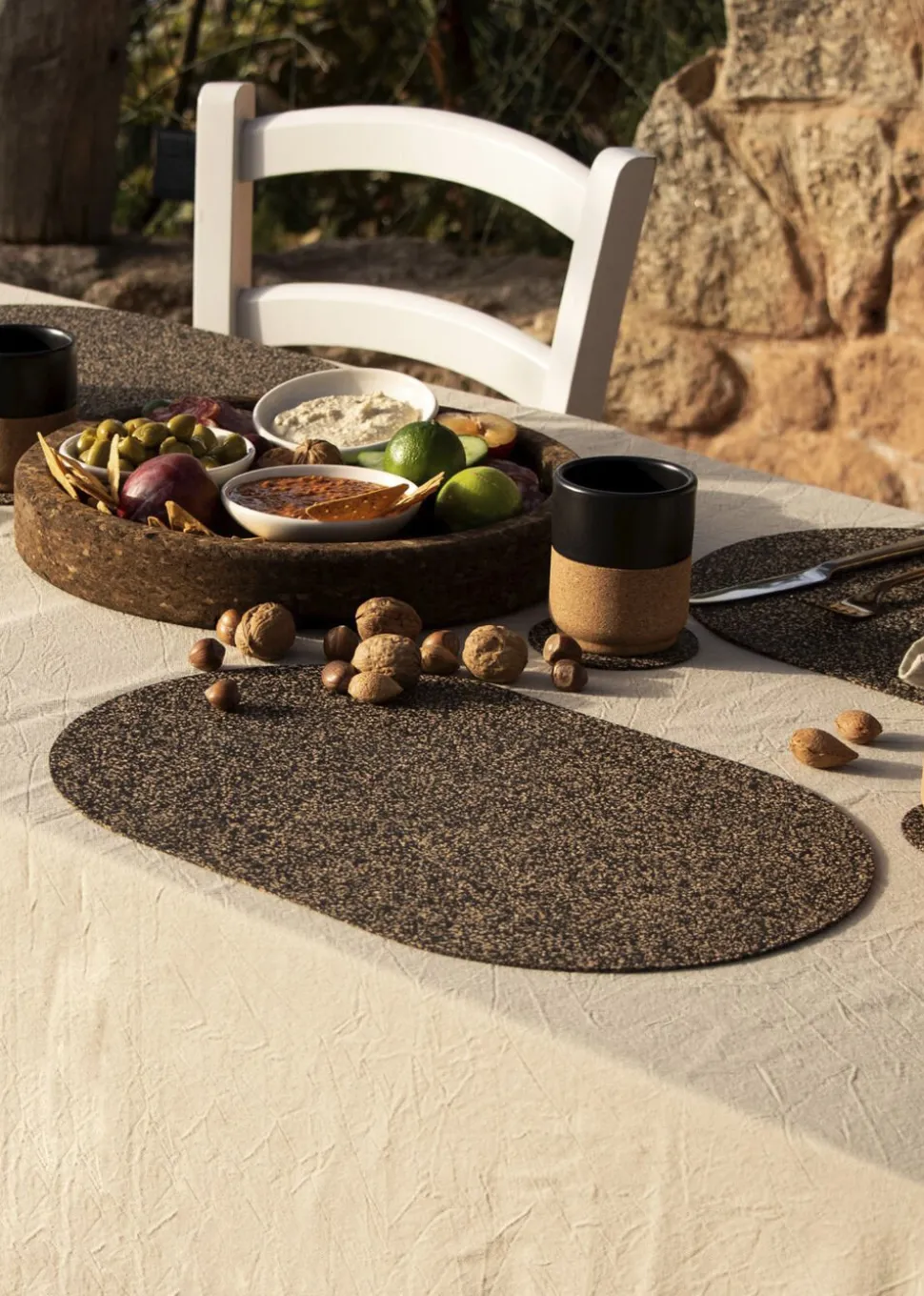 Dash Oval Dækkeserviet Sæt