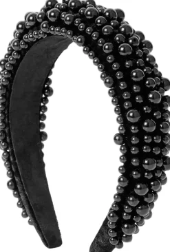Day Pearly Velvet Hair Band