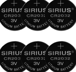 DecoPower CR2032, 6stk sæt