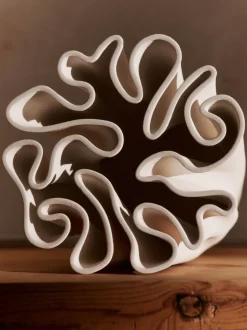 Dedali Vase - H18 - Off-white