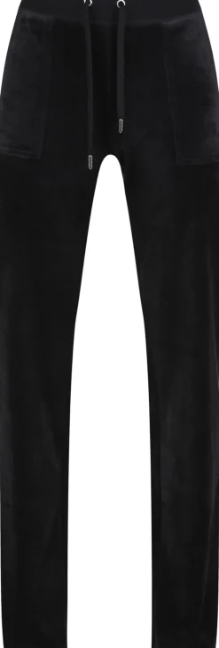 Del Ray Classic Velour Pant Pocket Design