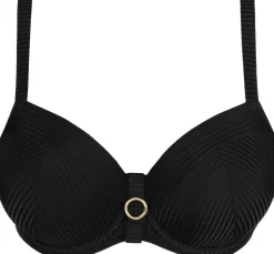 Delray balcony-bikinitop med vattering