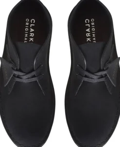 Desert Boot. Black Sde, D, 4