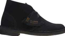 Desert Boot. Black Sde, D, 4