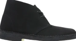 Desert Boot. Black Sde, D, 4