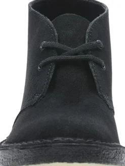 Desert Boot. Black Sde, D, 4