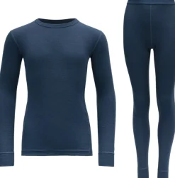Devold Outdoor Wool Set Uldundertøj, junior 10-16 år