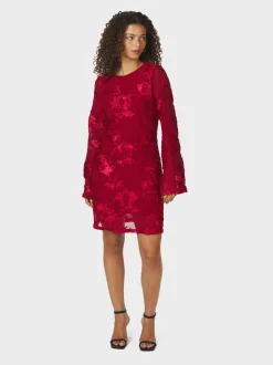 Dirina Big Flower Mesh Dress