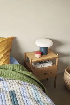 District Opbevaringskasse Small Lyserød/Rød