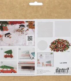 DIY Kit BioBeads , Julebil, rensdyr, snemand, nisse og gave