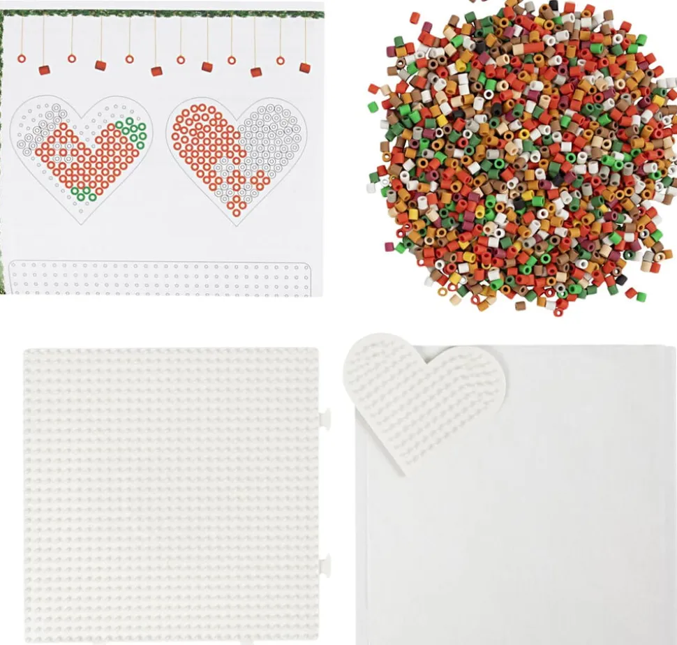 DIY Kit BioBeads , Julemand, julesok, julehjerte, juletræ o