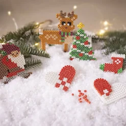 DIY Kit BioBeads , Julemand, julesok, julehjerte, juletræ o