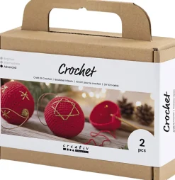 DIY Kit Hækle, Julekugler