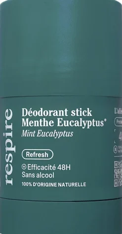 Déodorant Stick Rechargeable 50g - Menthe Eucalyptus
