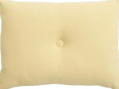 Dot Cushion-Linen-Soft yellow