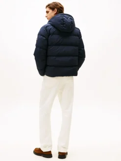 DOWN HOODED PUFFER JKT