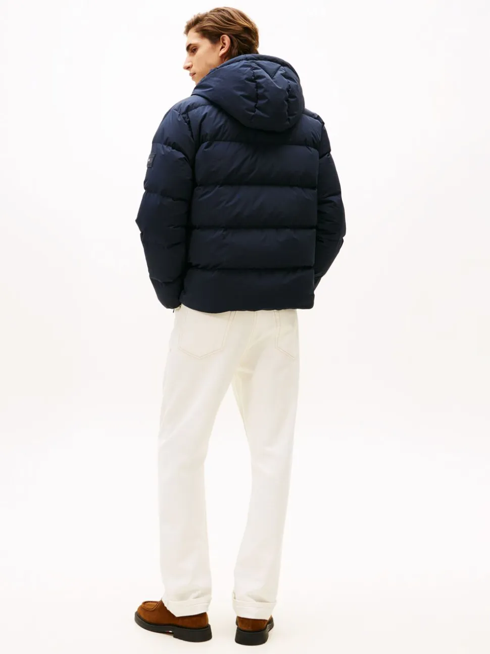 DOWN HOODED PUFFER JKT