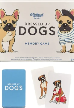 Dress up dogs memory game