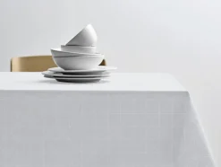 Dug Tiles Damask Optisk hvid