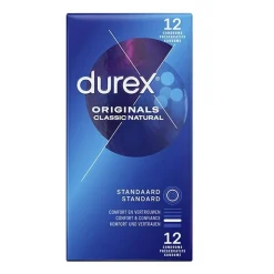 Durex - Originals Classic Natural Condoms 12 pcs