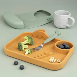 Easy-grip bestiksæt Deer friends Grøn