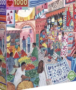 eeBoo - Puslespil 1000 brk - Marrakesh