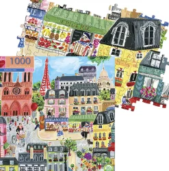 eeBoo - Puslespil 1000 brk - Paris