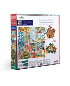 eeBoo - Puslespil 1000 brk - Swedish Holiday Kitchen