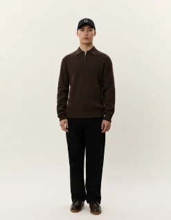 Elinor Zipper Polo Knit