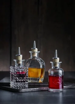 Elixir No1 flaske med skænkeprop kvadrat 10 cl.