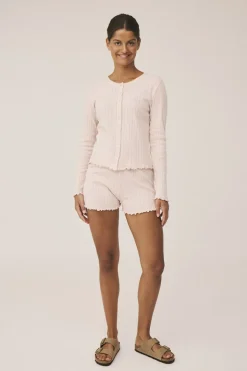 Eloise 10 Cardigan Pointelle - 100% Økologisk Bomuld GOTS