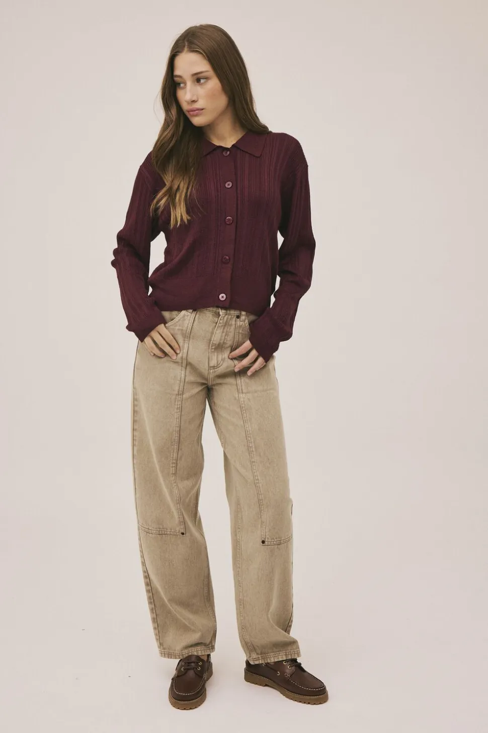 Emma M125 Barrel jeans - 100% Økologisk bomuld GOTS