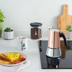 Espressokande Venus, 4 kop Kobber Bialetti