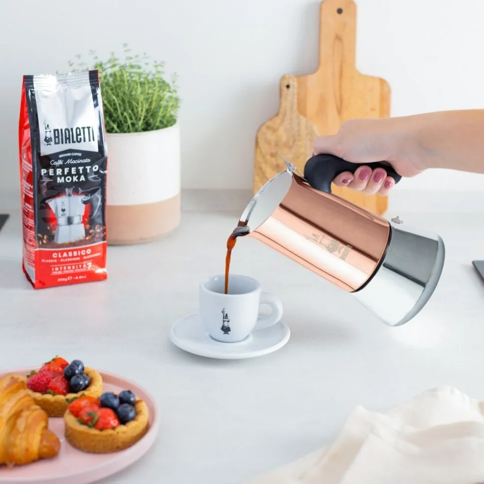 Espressokande Venus, 4 kop Kobber Bialetti