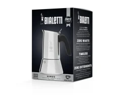 Espressokande Venus, 10 kop Stål Bialetti