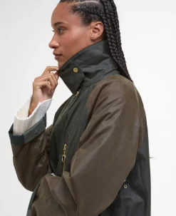 Evette Wax Jacket - water repellent