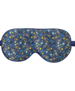 Fan Palm sleeping mask cornflower blue