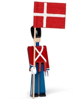 Fanebærer mini rød/blå/hvid