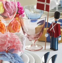 Fanebærer mini rød/blå/hvid