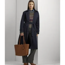 Faux-Leather Reversible Tote