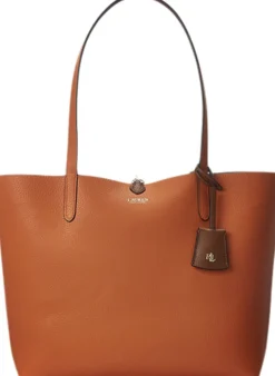 Faux-Leather Reversible Tote